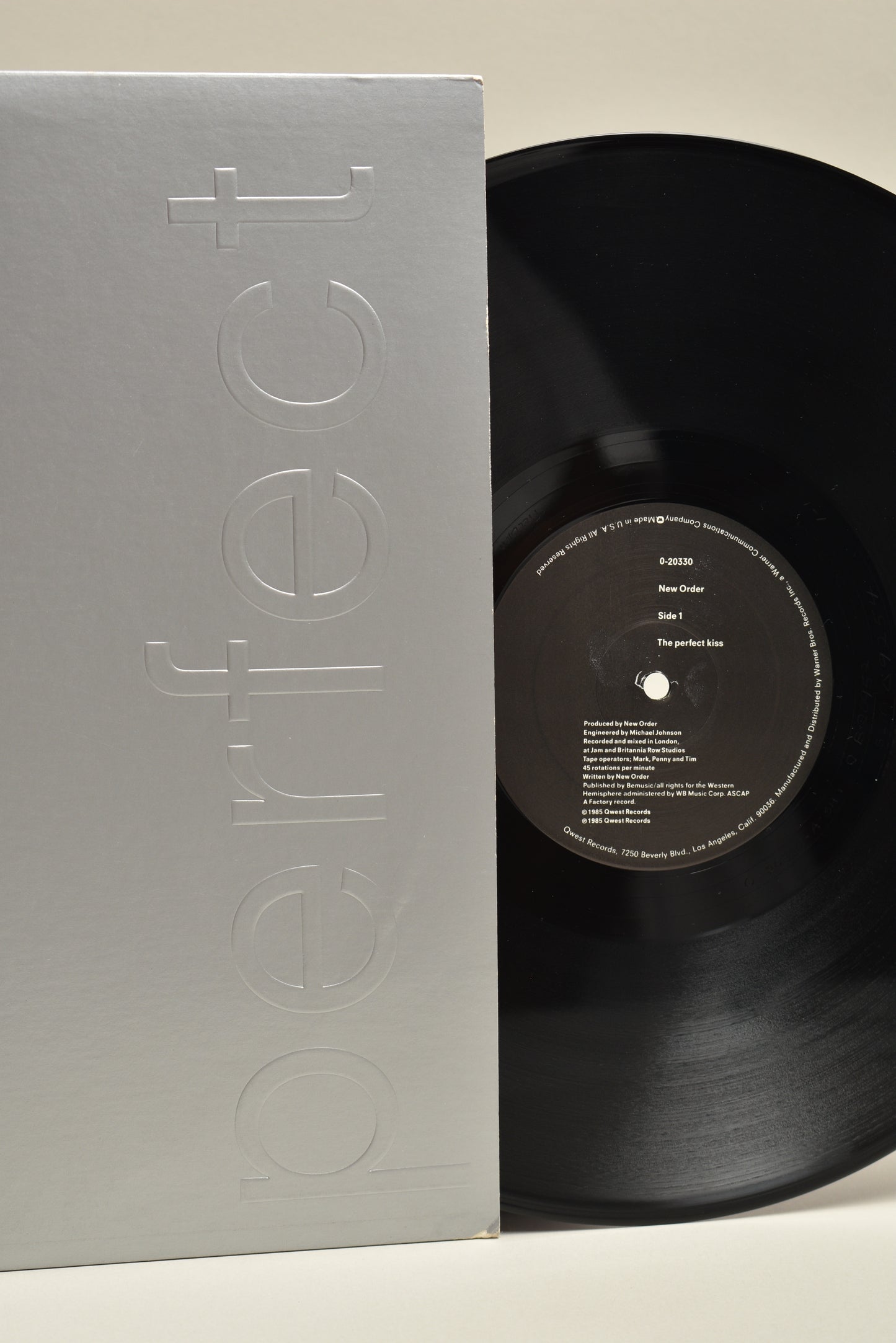 New Order – The Perfect Kiss (US 12” Single, 1985)