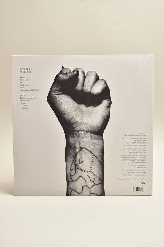 Savages – Adore Life (UK 12" LP, 2016)