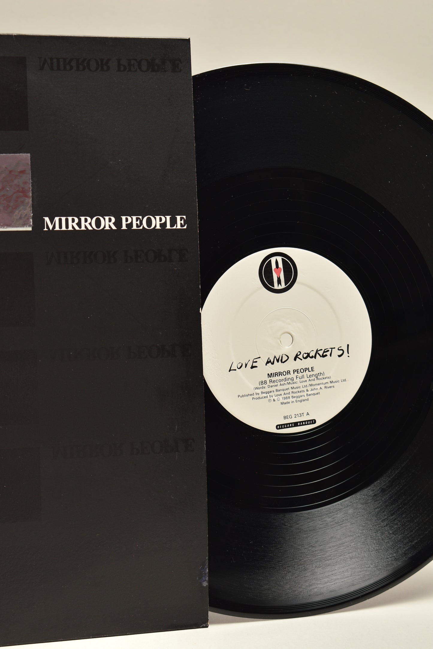 Love And Rockets – Mirror People (UK 12" Single, 1988)