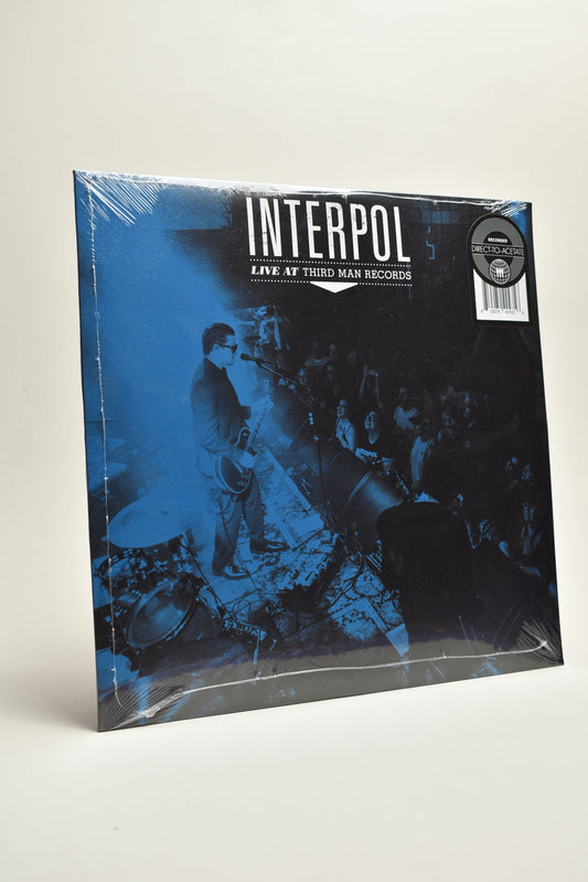 Interpol – Live at Third Man Records (US 12", Nuevo y Sellado, 2024)