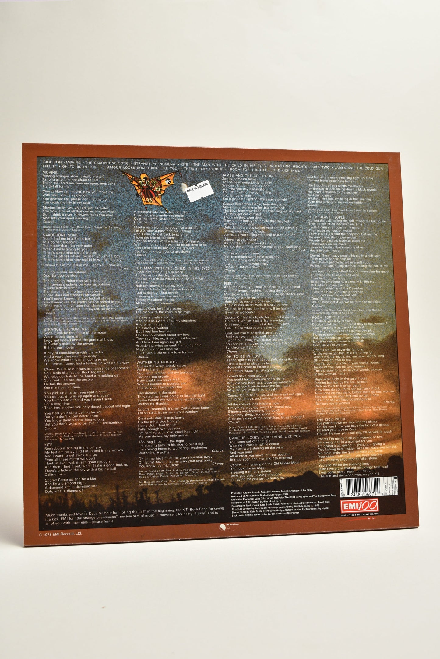 Kate Bush – The Kick Inside (UK 12” Album, 1997)