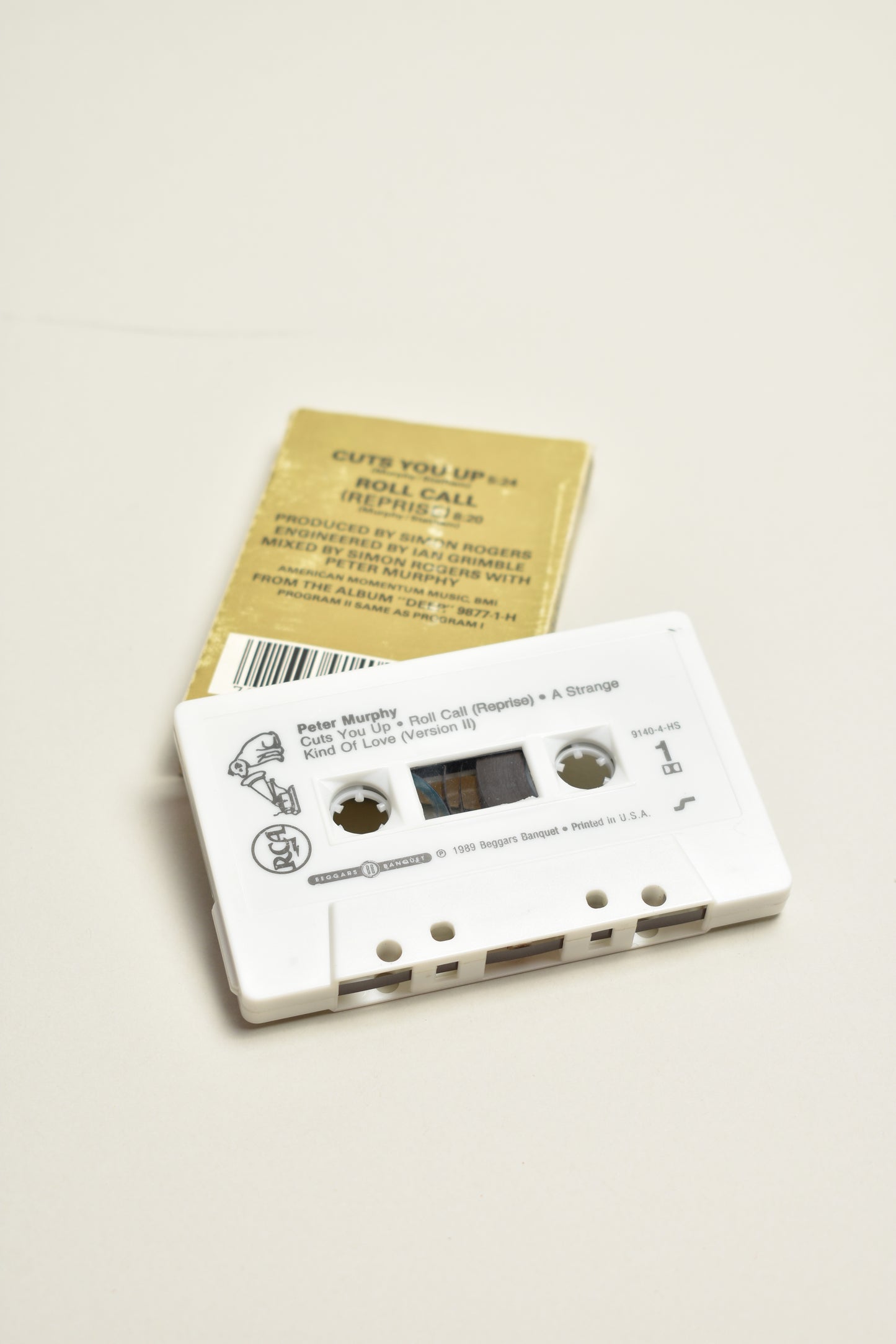 Peter Murphy – Cuts You Up (US Cassette Single, 1990)