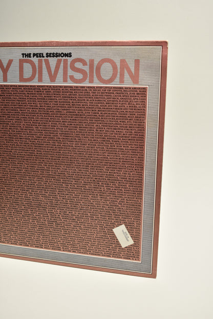 Joy Division – The Peel Sessions (UK, Vinilo 12" EP, 1987)