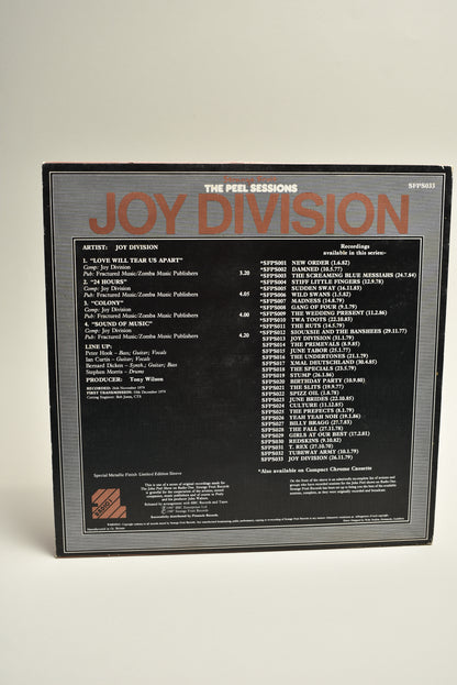 Joy Division – The Peel Sessions (UK, Vinilo 12" EP, 1987)