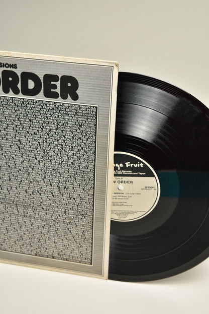 New Order – The Peel Sessions (UK, Vinilo 12" - 45 RPM - EP, 1986)