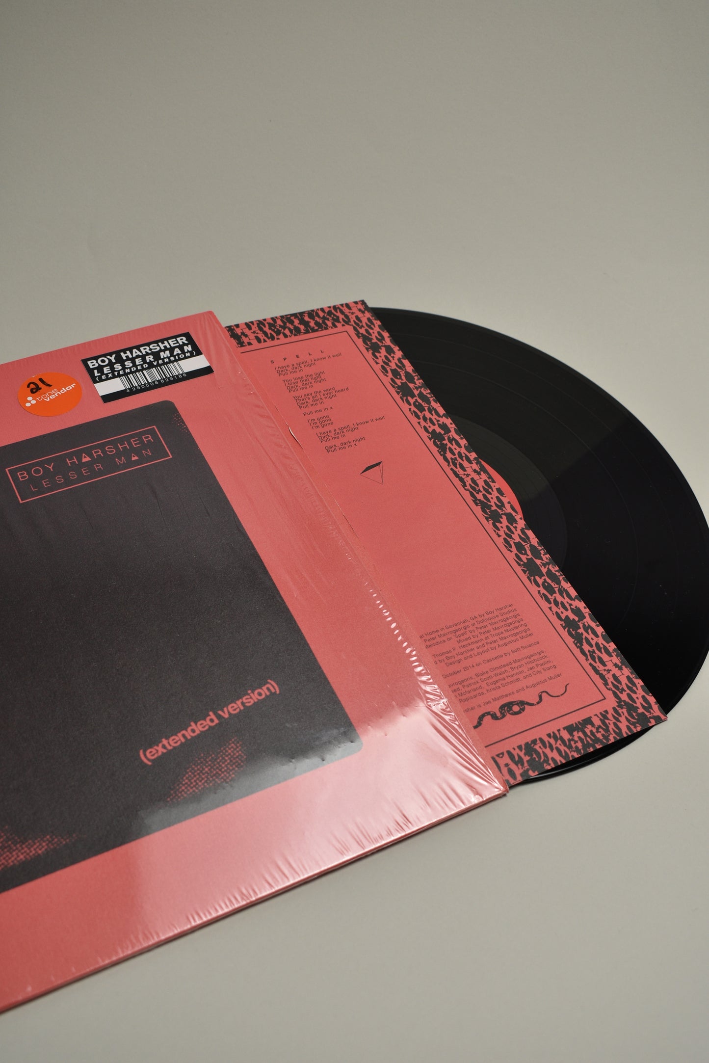 Boy Harsher – Lesser Man (US 12" EP, 2018)