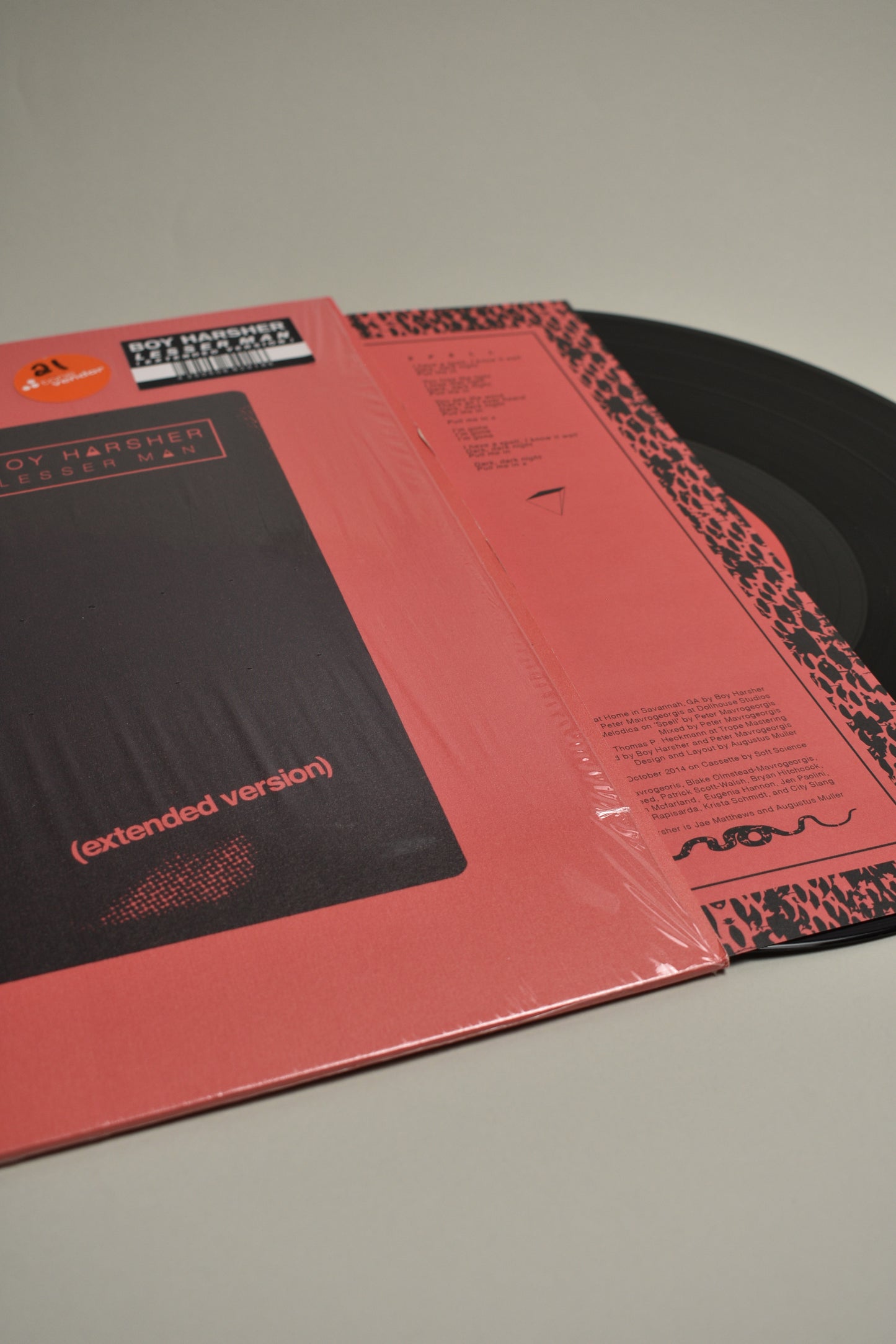 Boy Harsher – Lesser Man (US 12" EP, 2018)