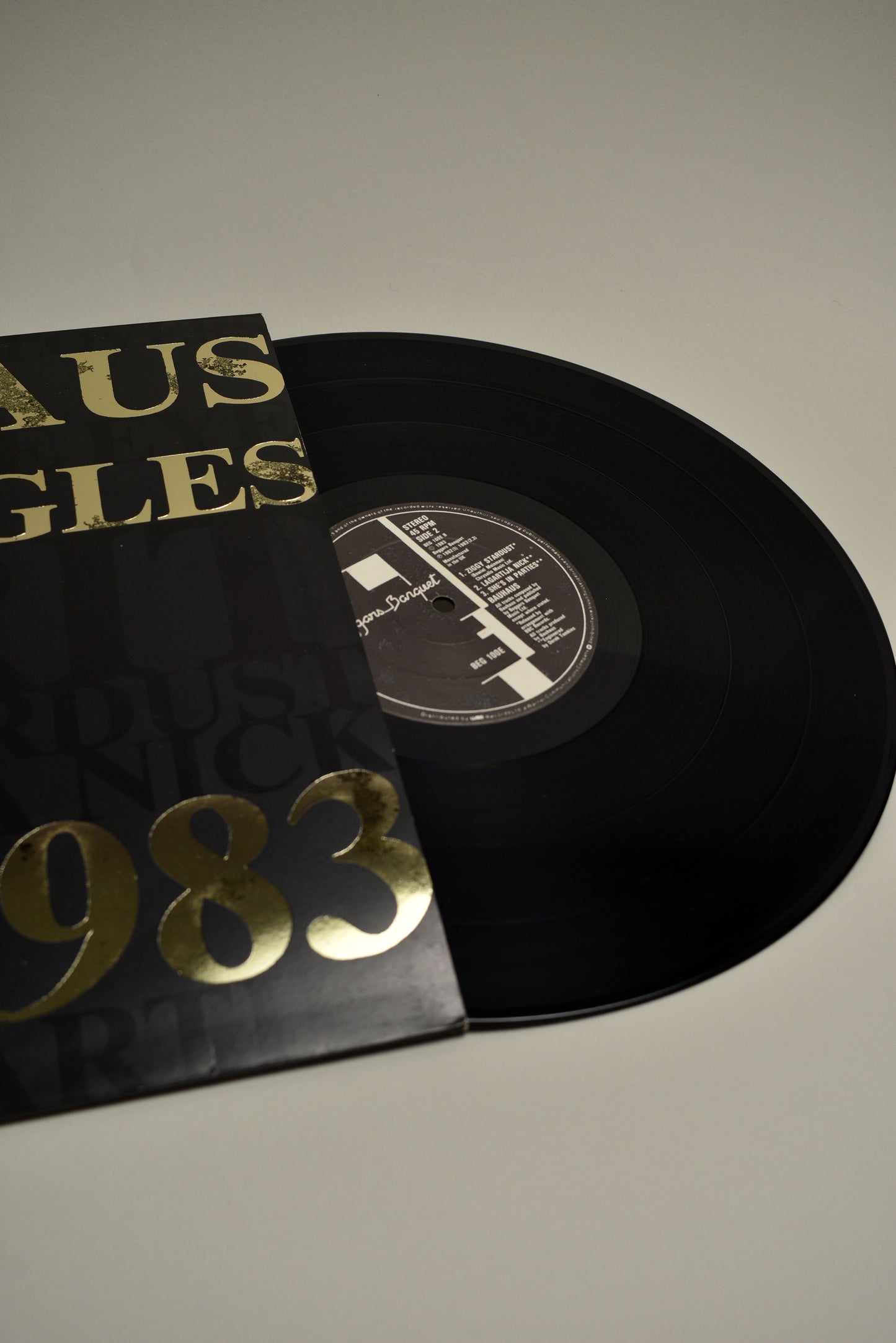 Bauhaus – The Singles 1981-1983 (UK 12" Single, 1983)