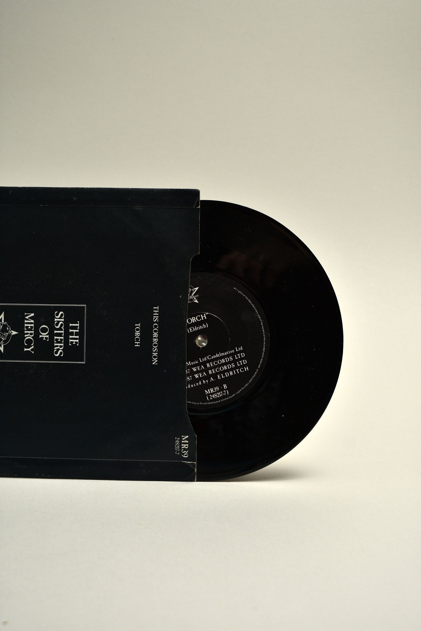 The Sisters Of Mercy – This Corrosion (UK 7" Single, 1978)