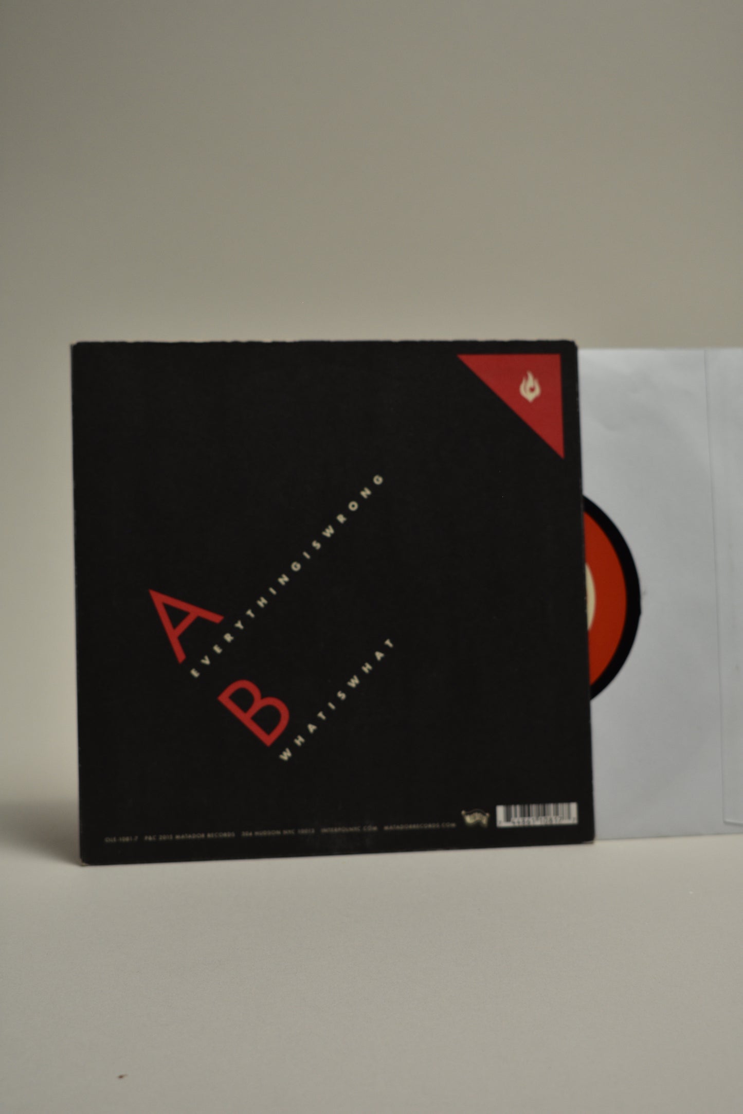 Interpol – Everything Is Wrong / What Is What (US 7" Single, 2015)