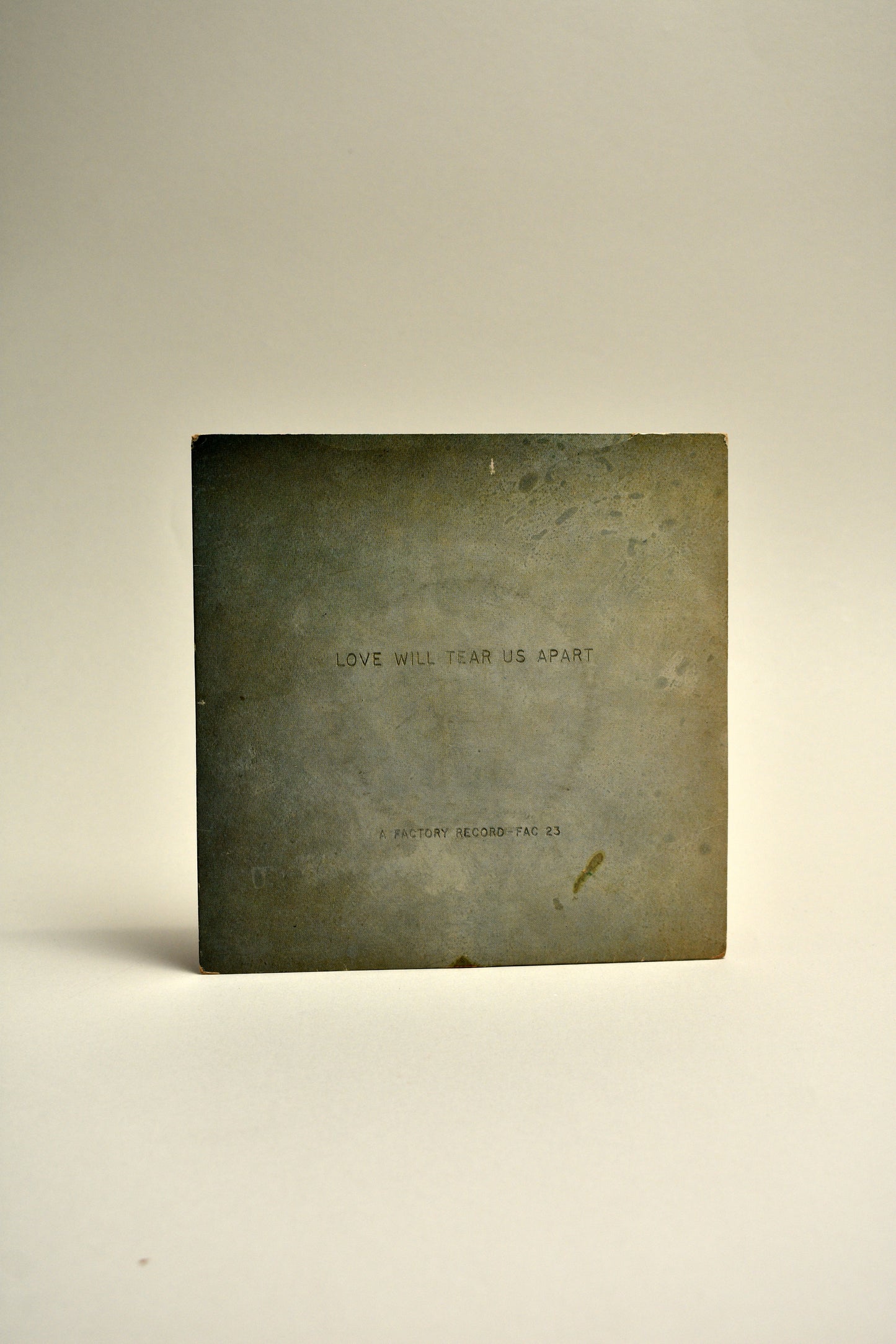 Joy Division – Love Will Tear Us Apart (UK 7" Single, 1980)