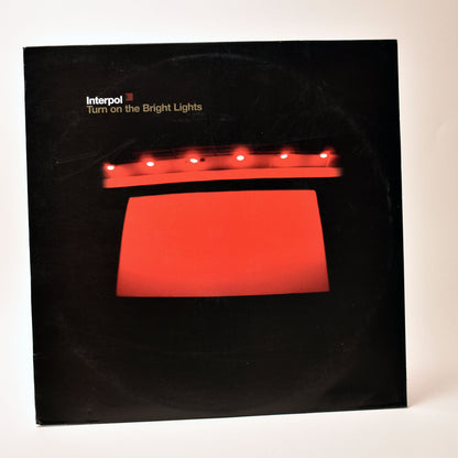 Interpol – Turn On The Bright Lights (UK & US 12" LP, 2007)
