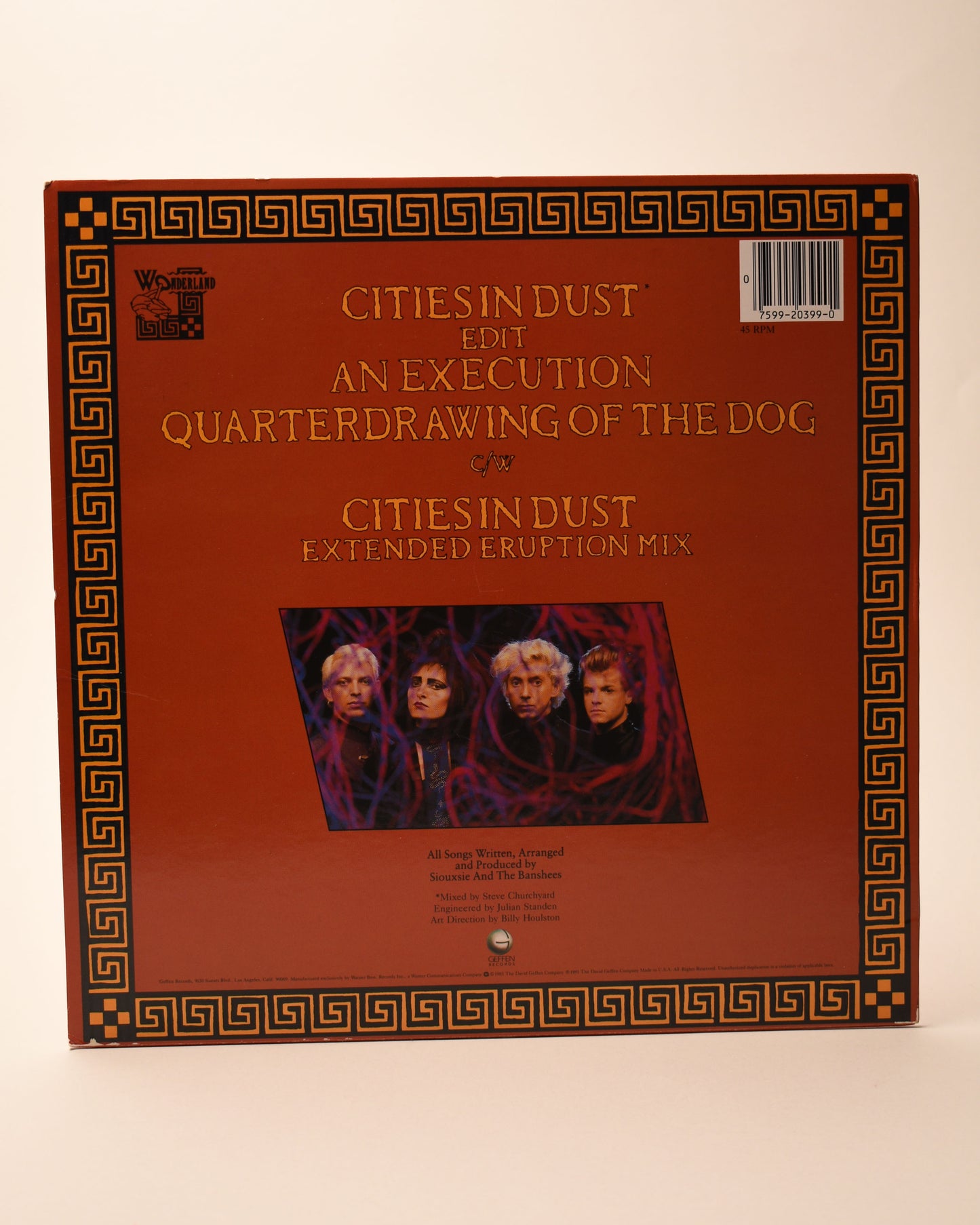 Siouxsie And The Banshees – Cities In Dust (US, 12" Single, 1985)