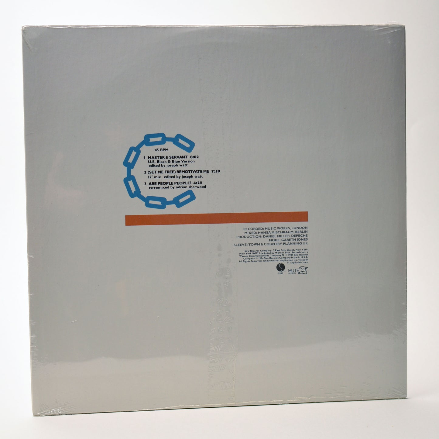 Depeche Mode – Master And Servant (12" Maxi-Single, US, 1984)