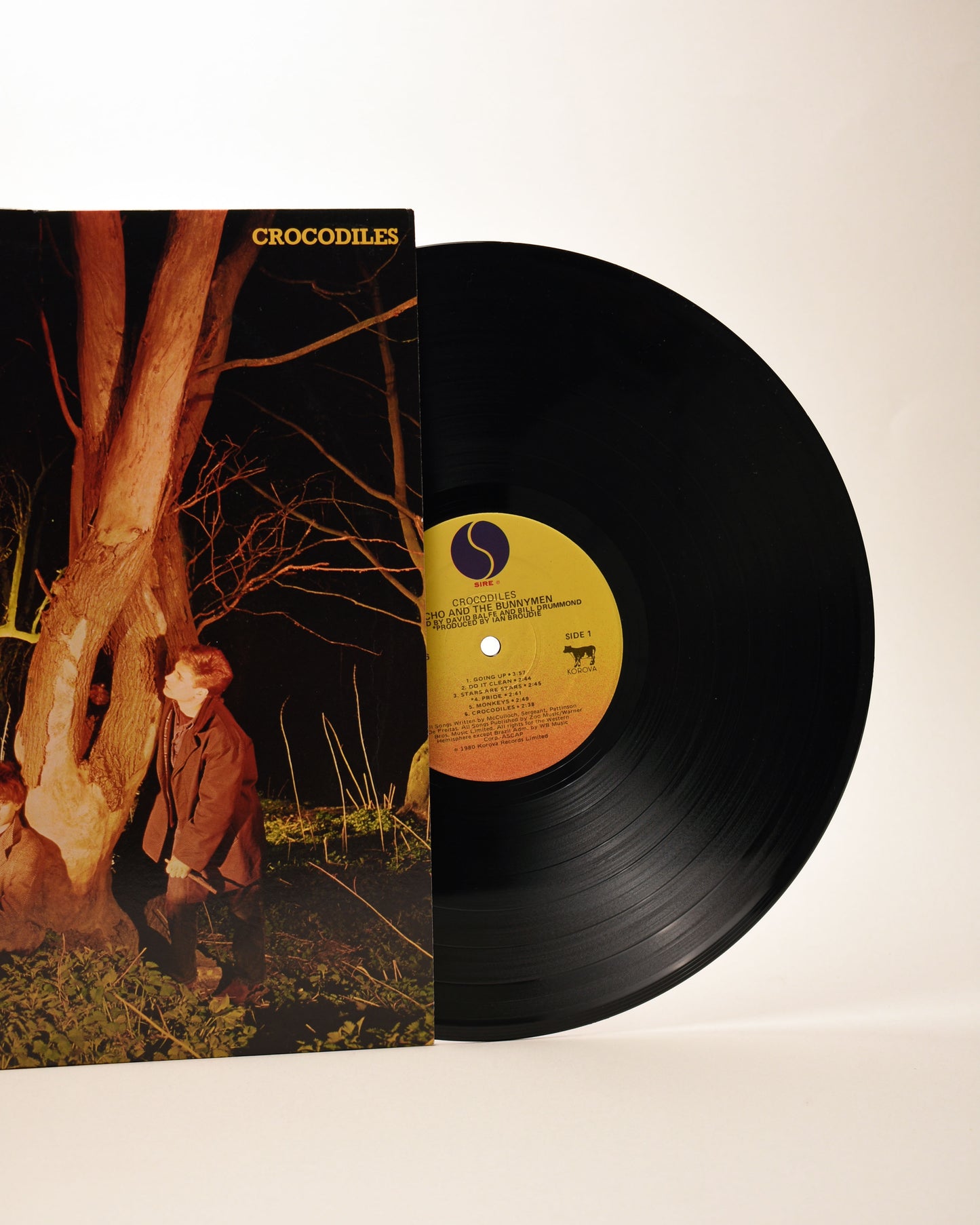 Echo and the Bunnymen – Crocodiles (US, Album, 1980)