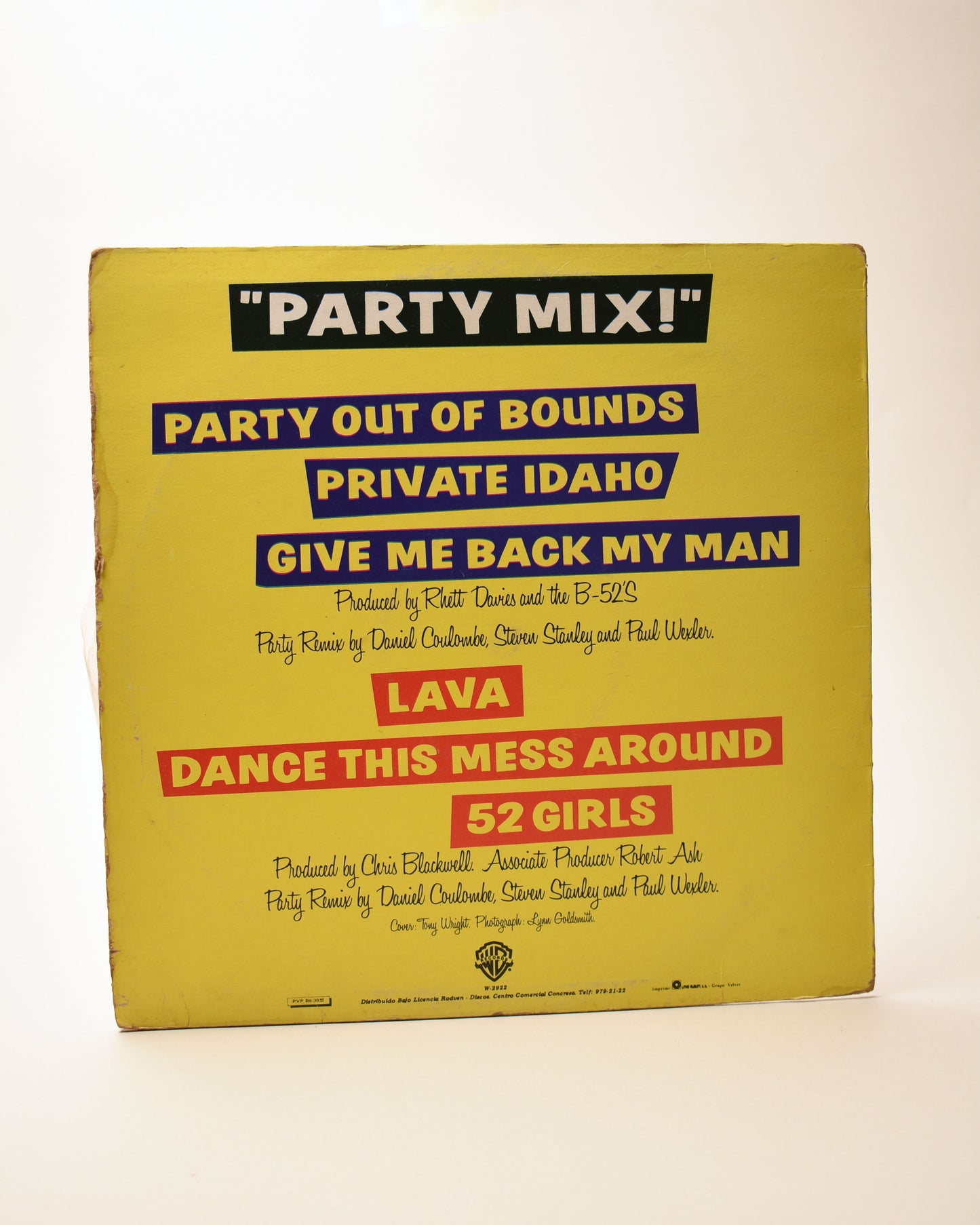 The B-52's – Party Mix! (Ven, Mini-Album, 1981)