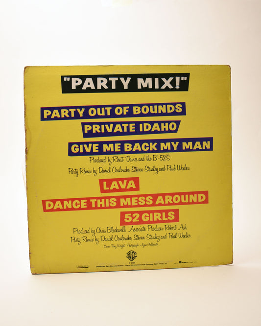 The B-52's – Party Mix! (Ven, Mini-Album, 1981)