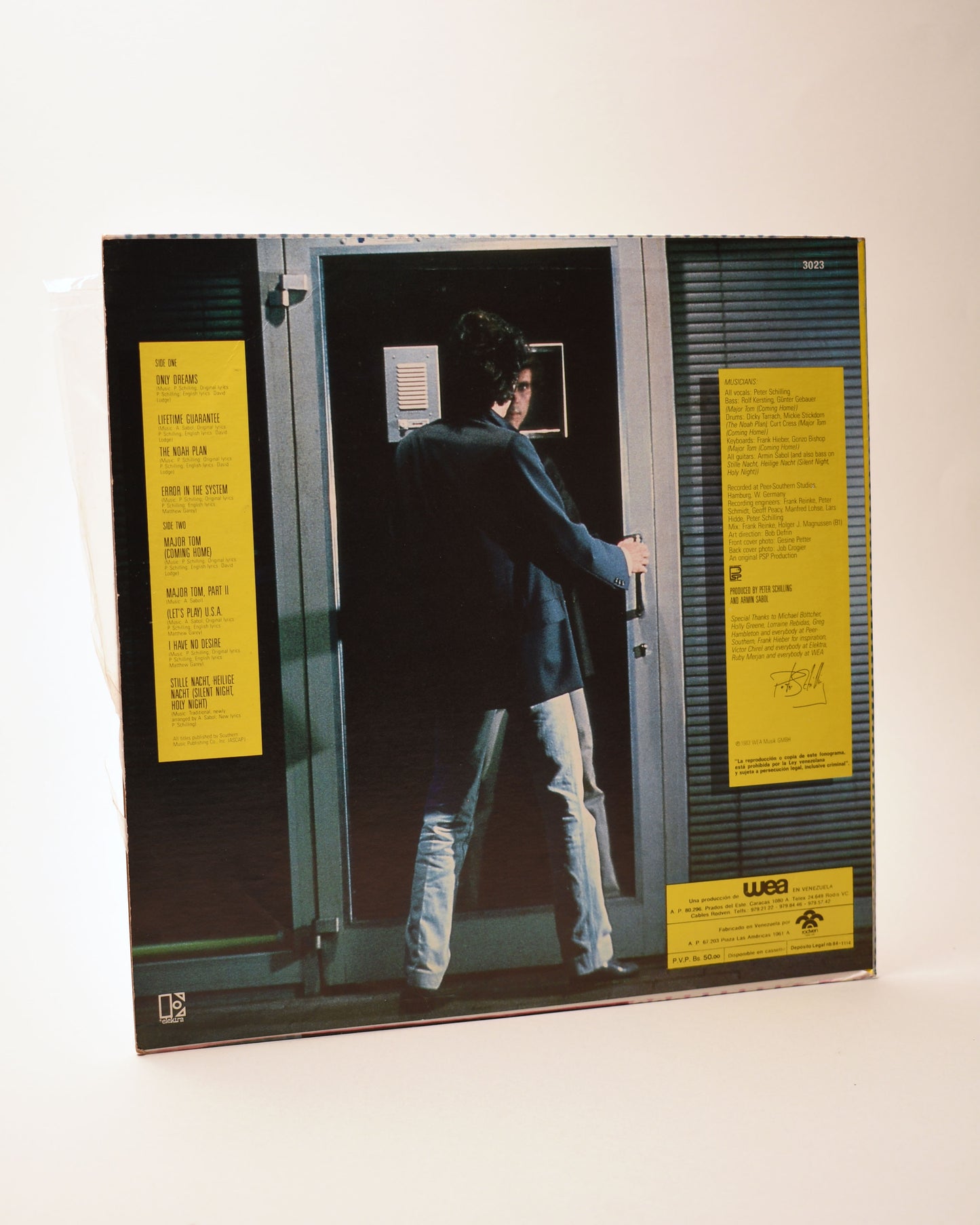 Peter Schilling – Error In The System (VEN, Album, 1983)