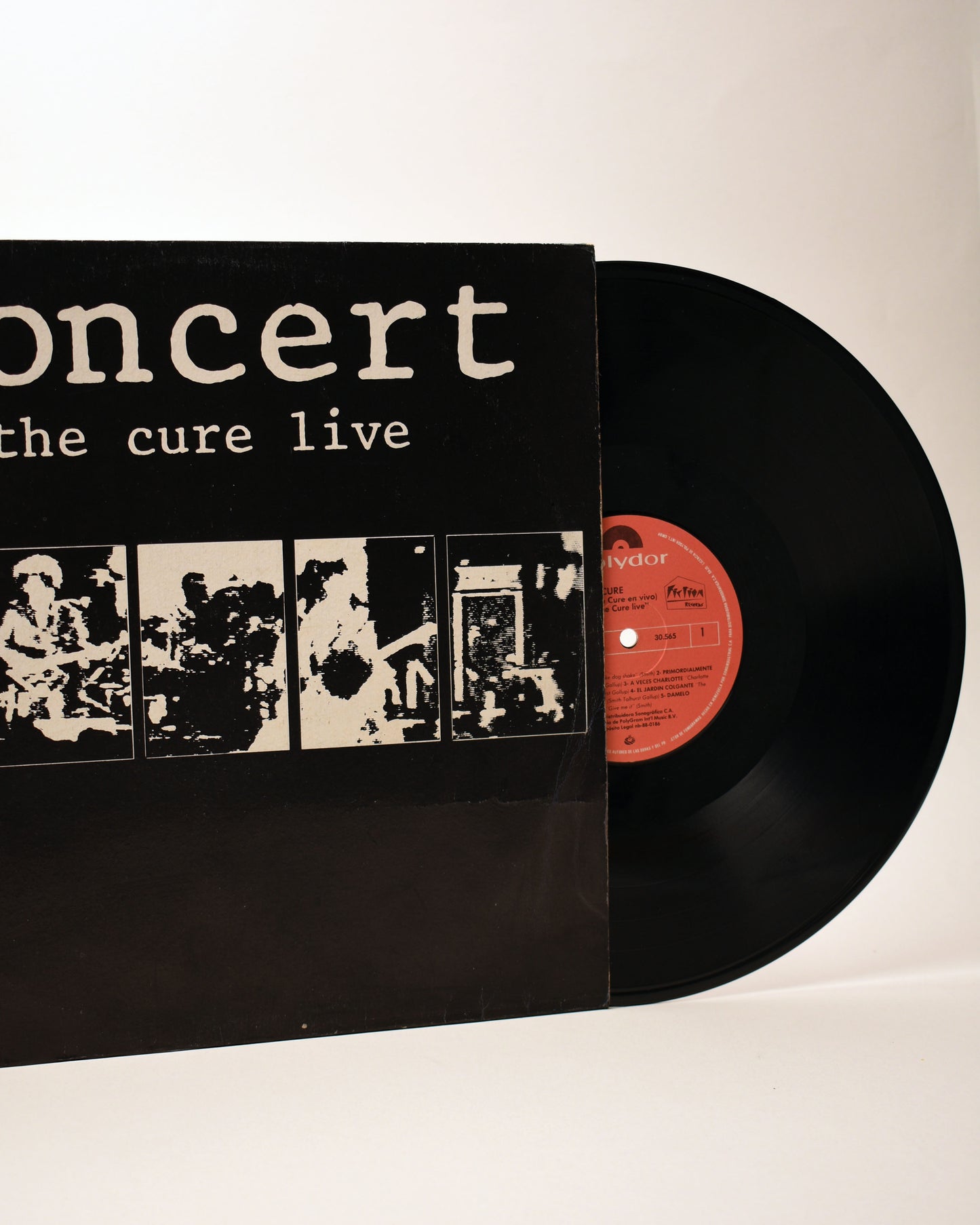 The Cure – Concert - The Cure Live (Ven, 12" Album, 1988)