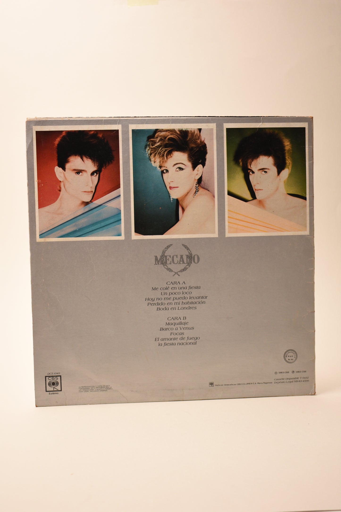 Mecano – Exitos De Mecano (VEN, 12 " Album, 1983)