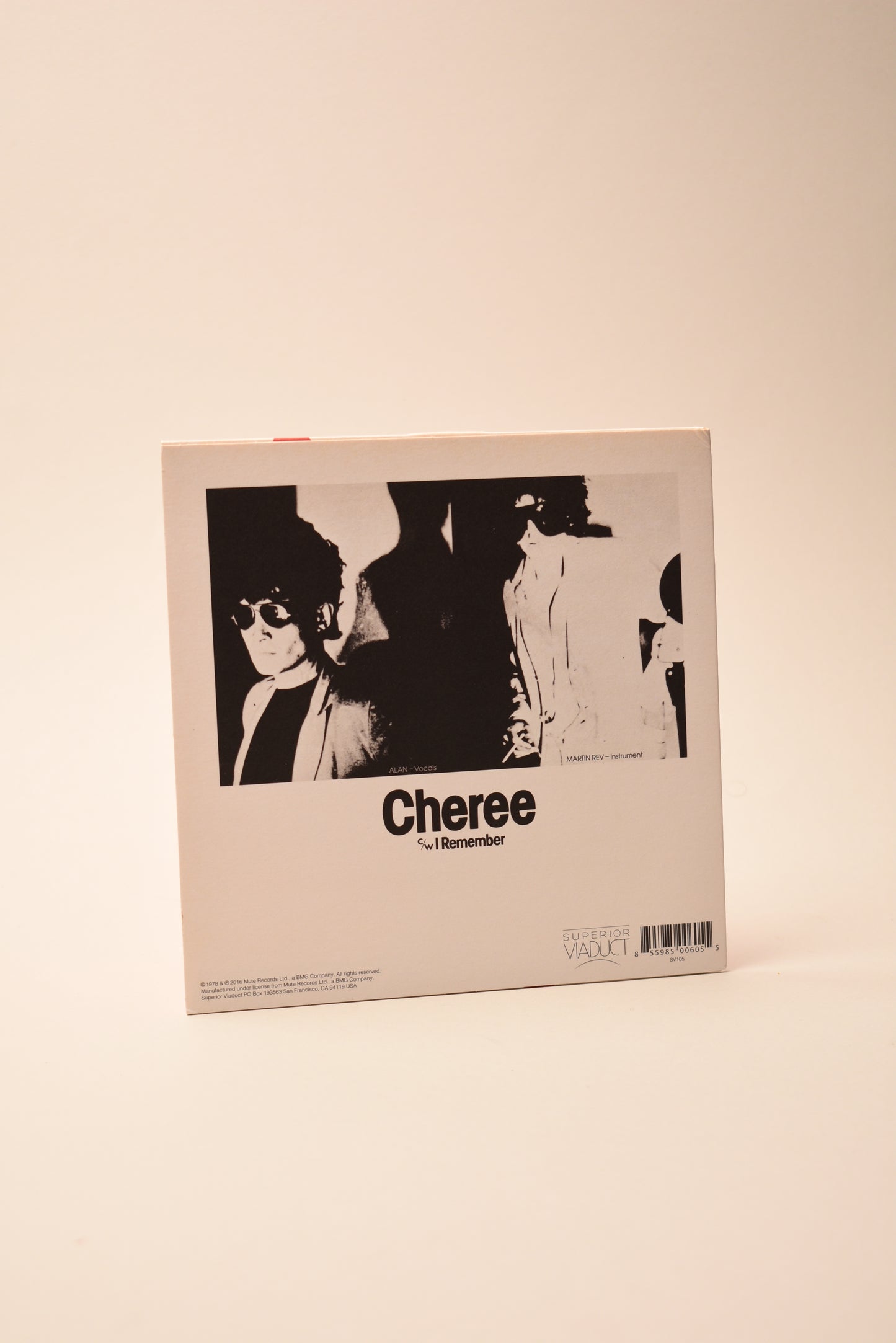 Suicide – Cheree / I Remember (US, 7" Single, 2016)