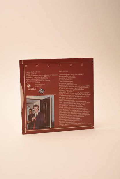 Bauhaus – Dark Entries (UK 7" Single, 1980)
