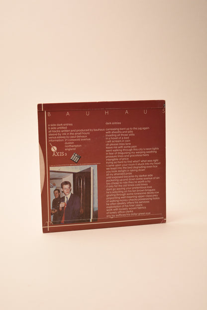 Bauhaus – Dark Entries (UK 7" Single, 1980)