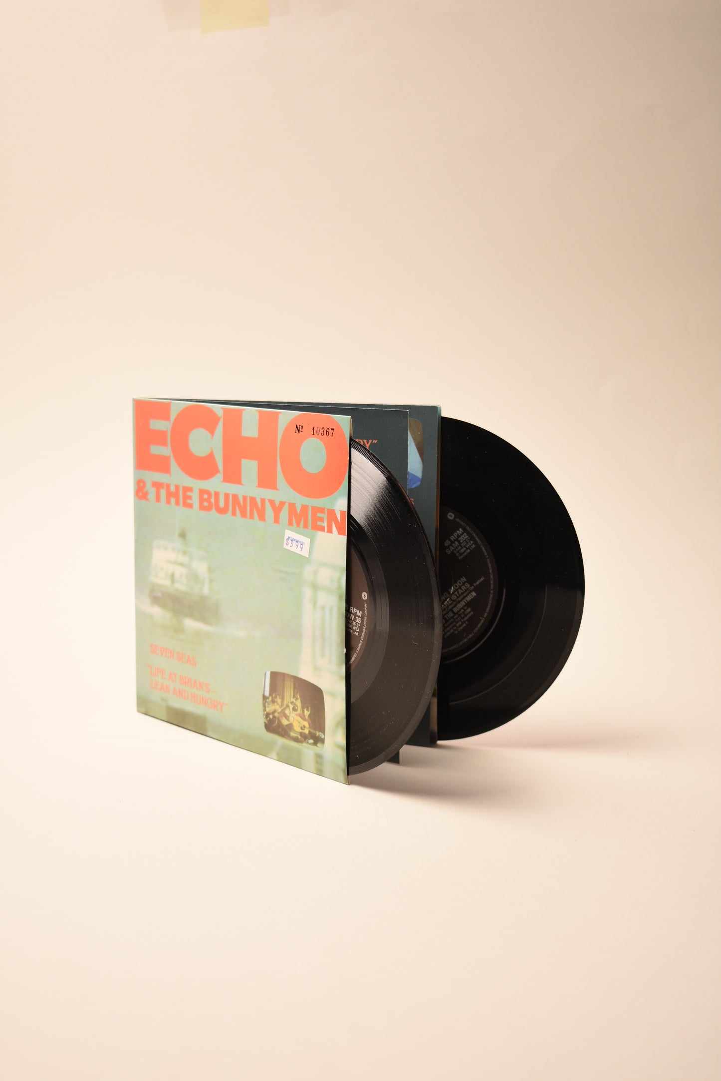 Echo & The Bunnymen – Seven Seas "Life At Brian's - Lean And Hungry" (UK 7" Single, 1984)