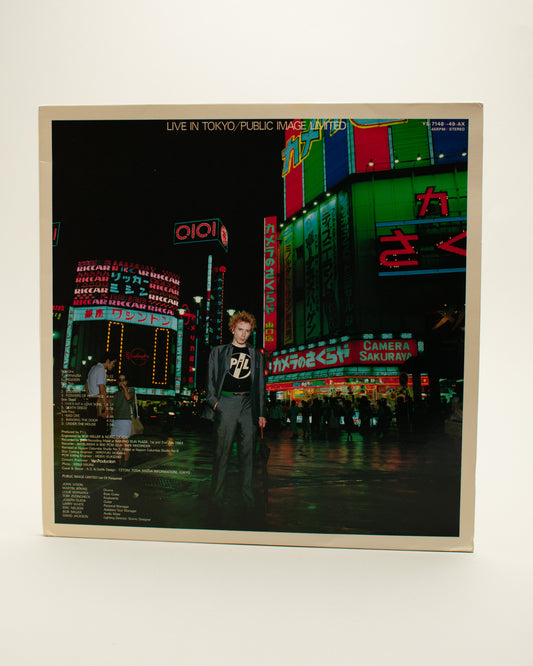Public Image Limited - Live In Tokyo (US, 12" Album, 1986)