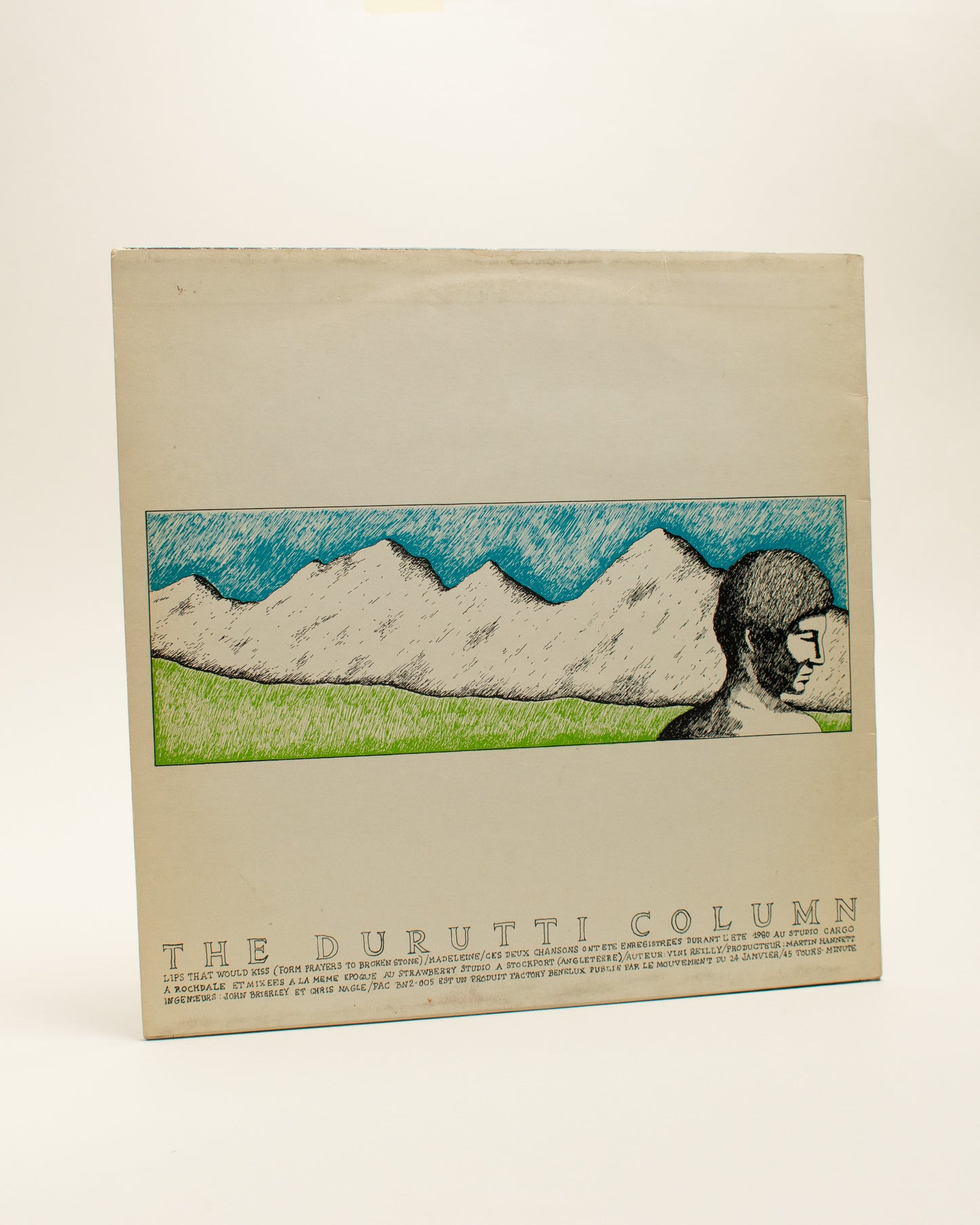 The Durutti Column - Lips That Would Kiss (BEL, 12" Single, 1980)
