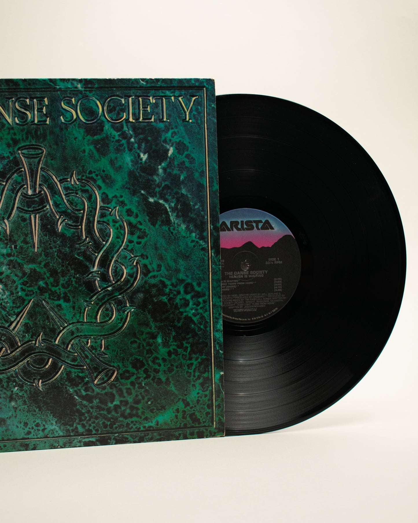 The Danse Society – Heaven Is Waiting (US, 12" LP, 1984)