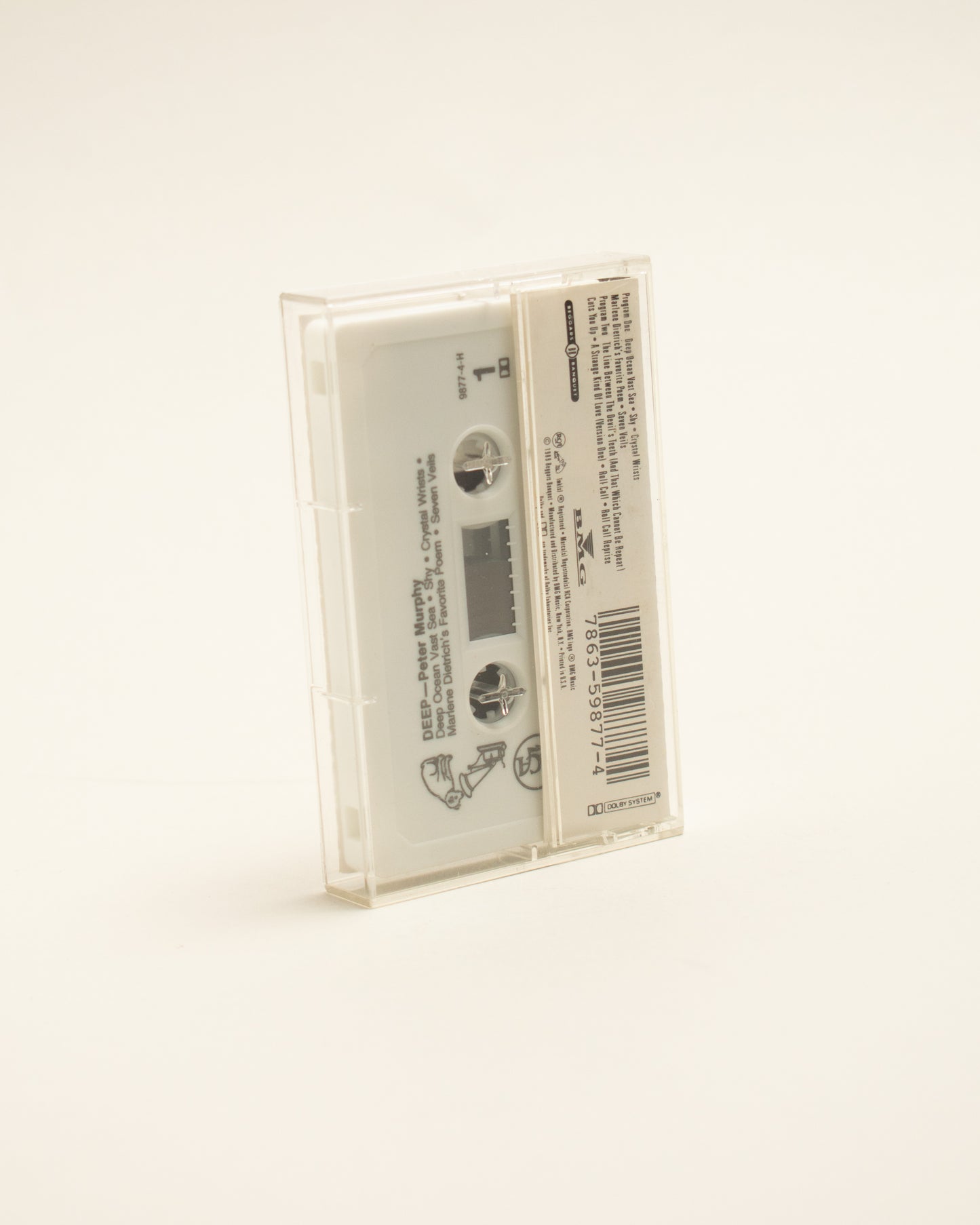 Peter Murphy – Deep (US, Cassette Album, 1990)