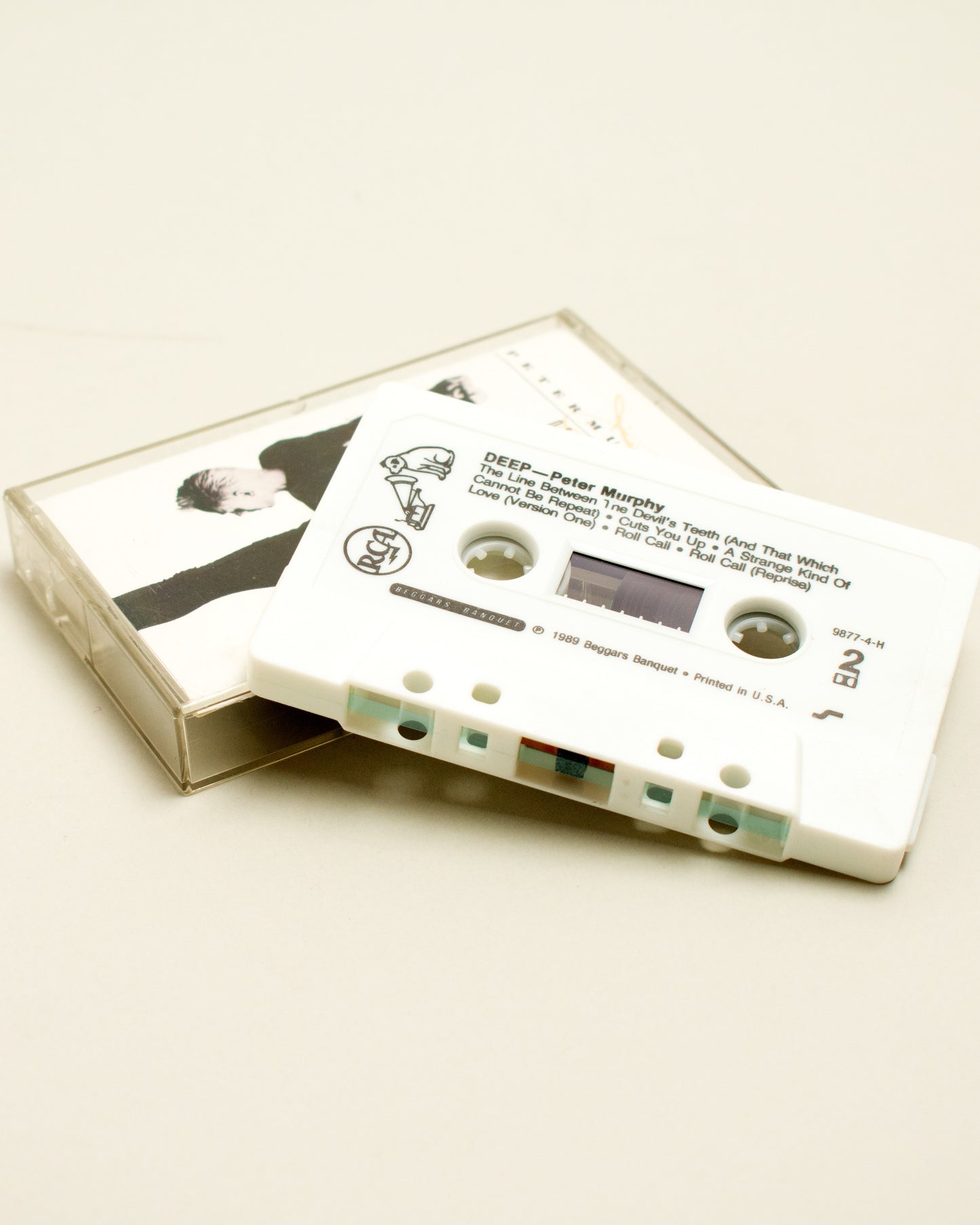 Peter Murphy – Deep (US, Cassette Album, 1990)