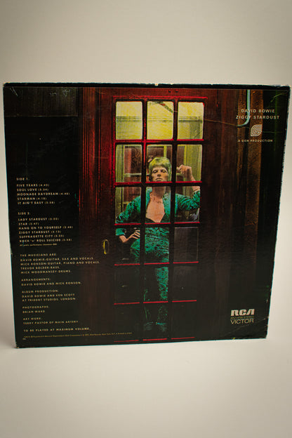 David Bowie – The Rise And Fall Of Ziggy Stardust And The Spiders From Mars (US, 12" Album, 1977)