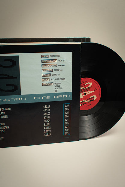 Front 242 – Front By Front (UK, 12" Album, 1988)