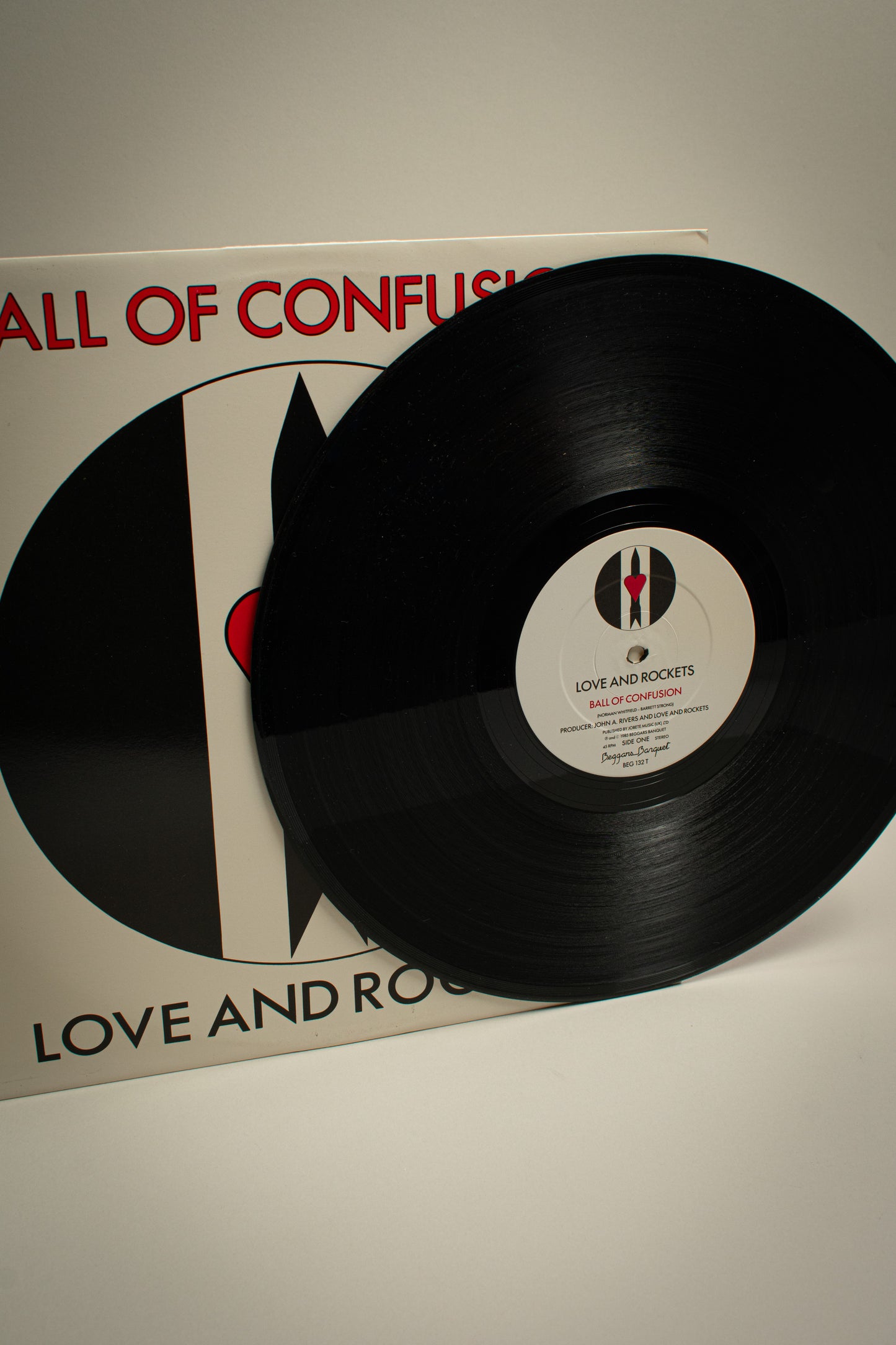 Love And Rockets – Ball Of Confusion (UK, 12" Single, 1985)