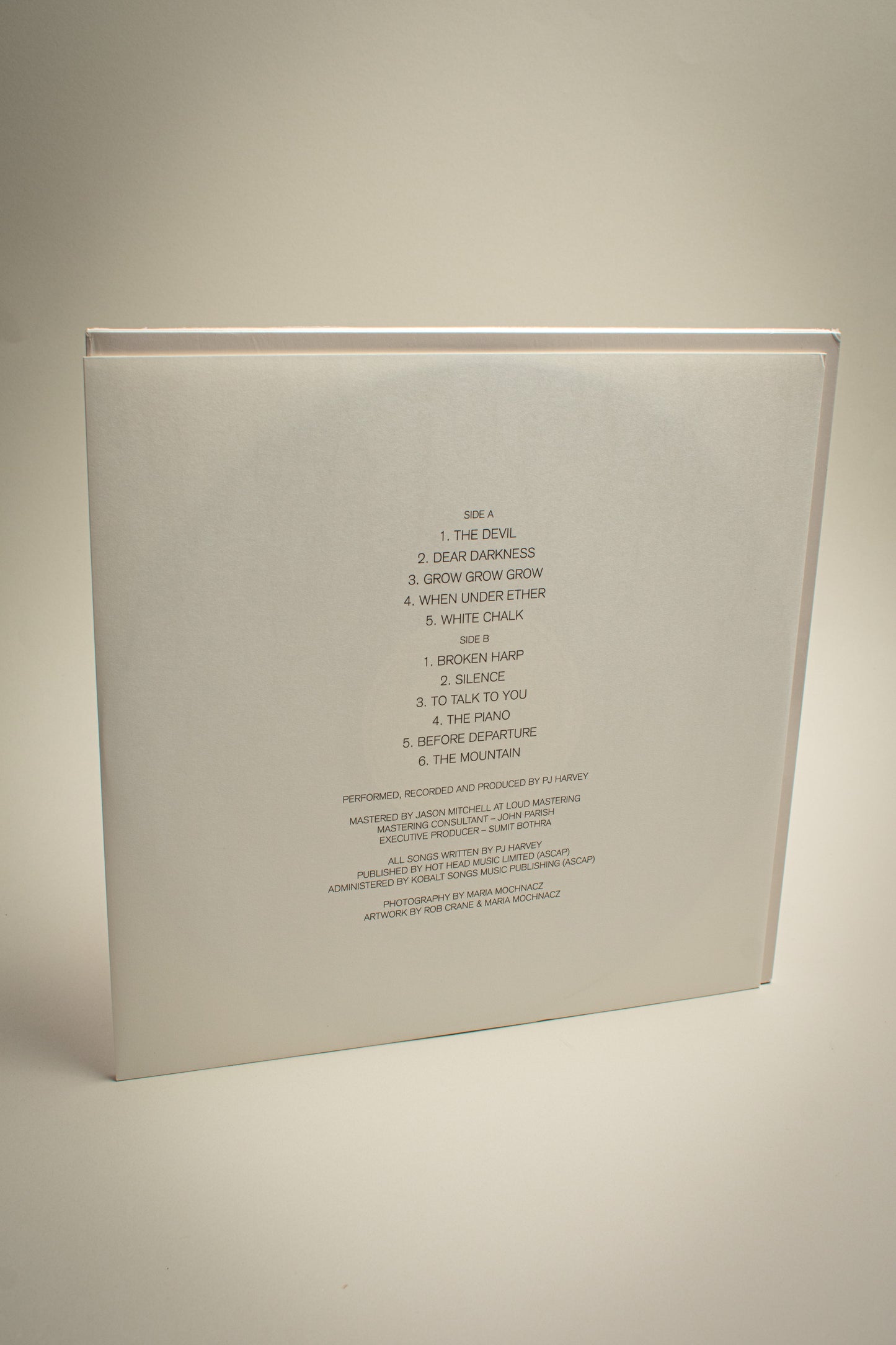 PJ Harvey – White Chalk - Demos (Worldwide, 12" Album, 2021)