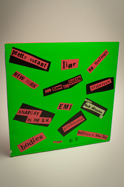 Sex Pistols – Nevermind The Bollocks (US, 12" Album, 1977)