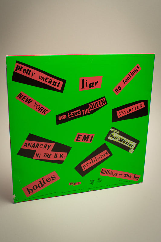 Sex Pistols – Nevermind The Bollocks (US, 12" Album, 1977)