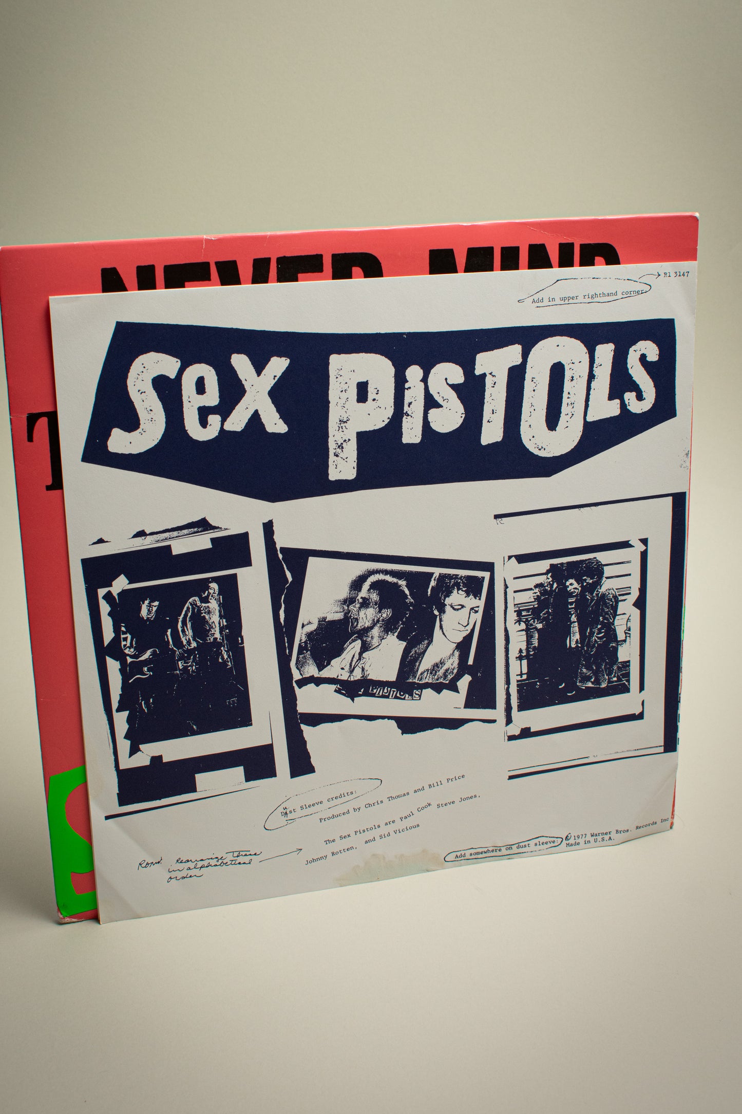 Sex Pistols – Nevermind The Bollocks (US, 12" Album, 1977)