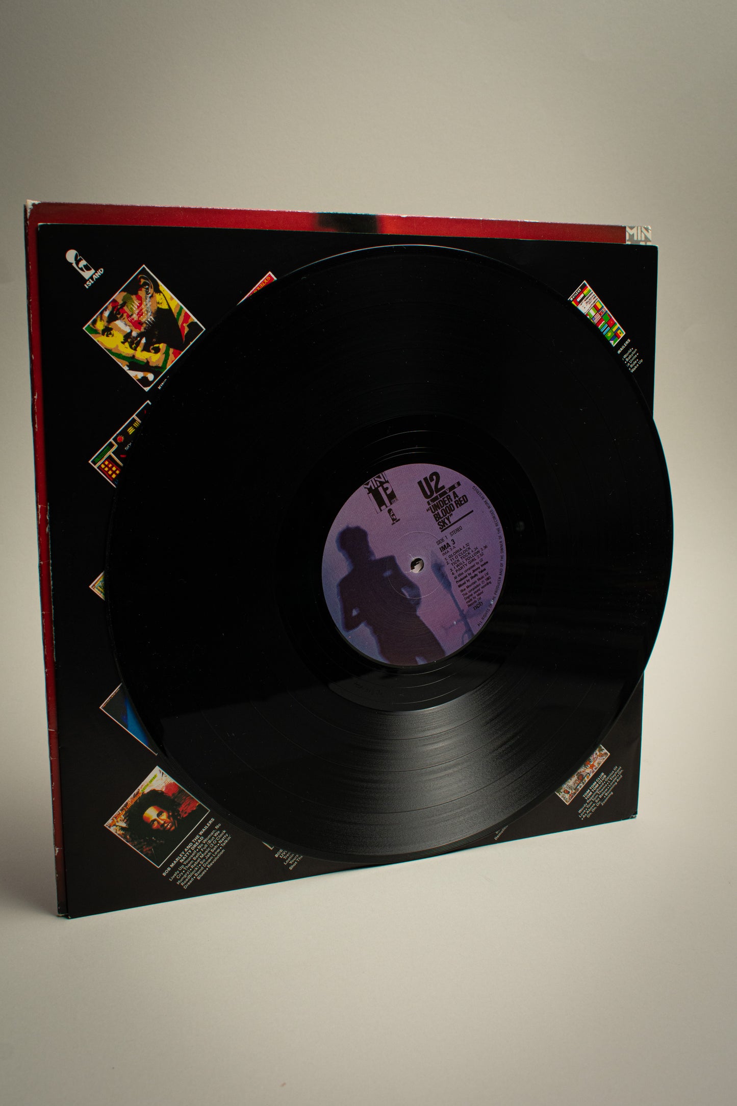 U2 – Live - Under A Blood Red Sky (UK, Mini-LP, 1983)