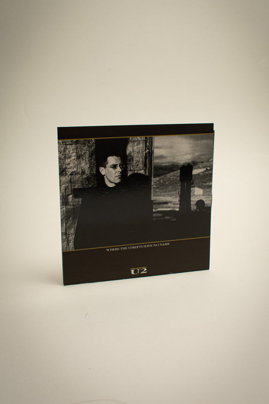 U2 – Where The Streets Have No Name (US, 7" Single, 1987)