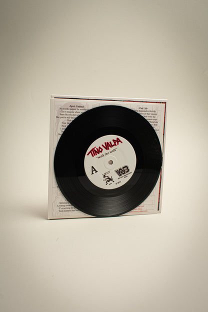 Tino Valpa – Walk The Walk (EU, 7" Single, 2011)