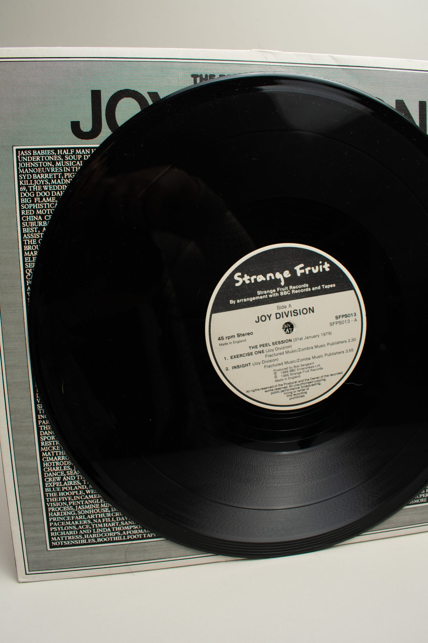 Joy Division – The Peel Sessions (UK, 12", 1986)