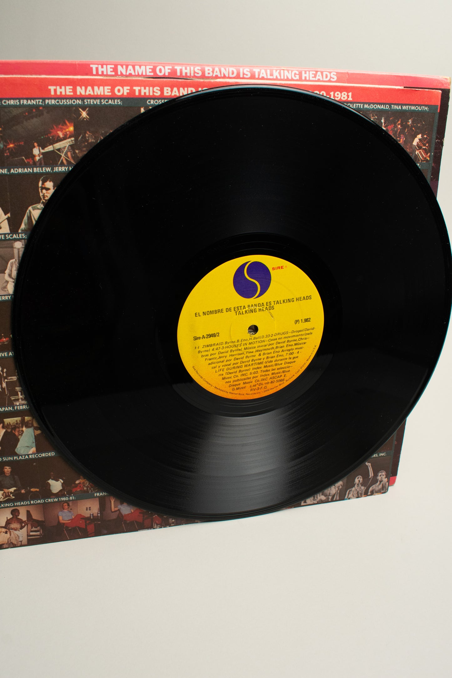 Talking Heads – The Name Of This Band Is Talking Heads (VEN, 12" Album, 1982)