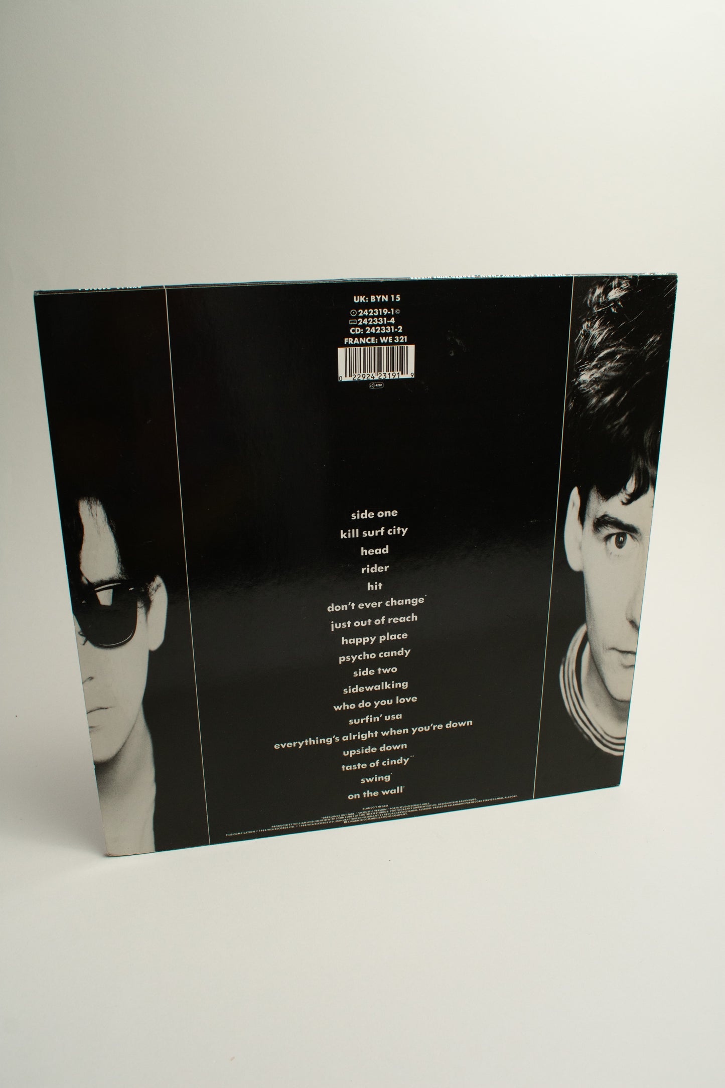 Jesus And Mary Chain – Barbed Wire Kisses B-Sides (UK & Europe, 12", 1988)