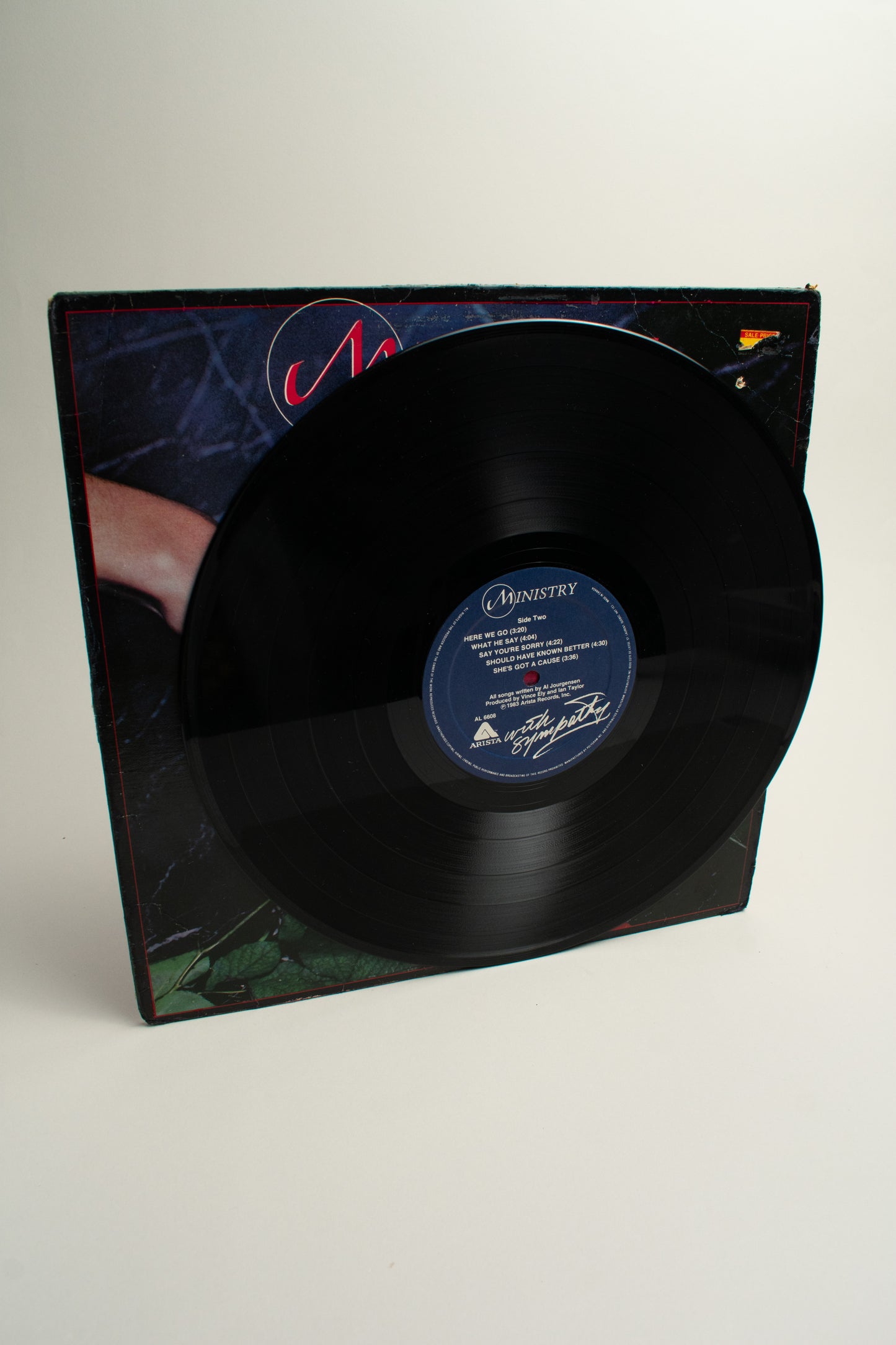 Ministry – With Sympathy (CANADA, 12" Album, 1983)