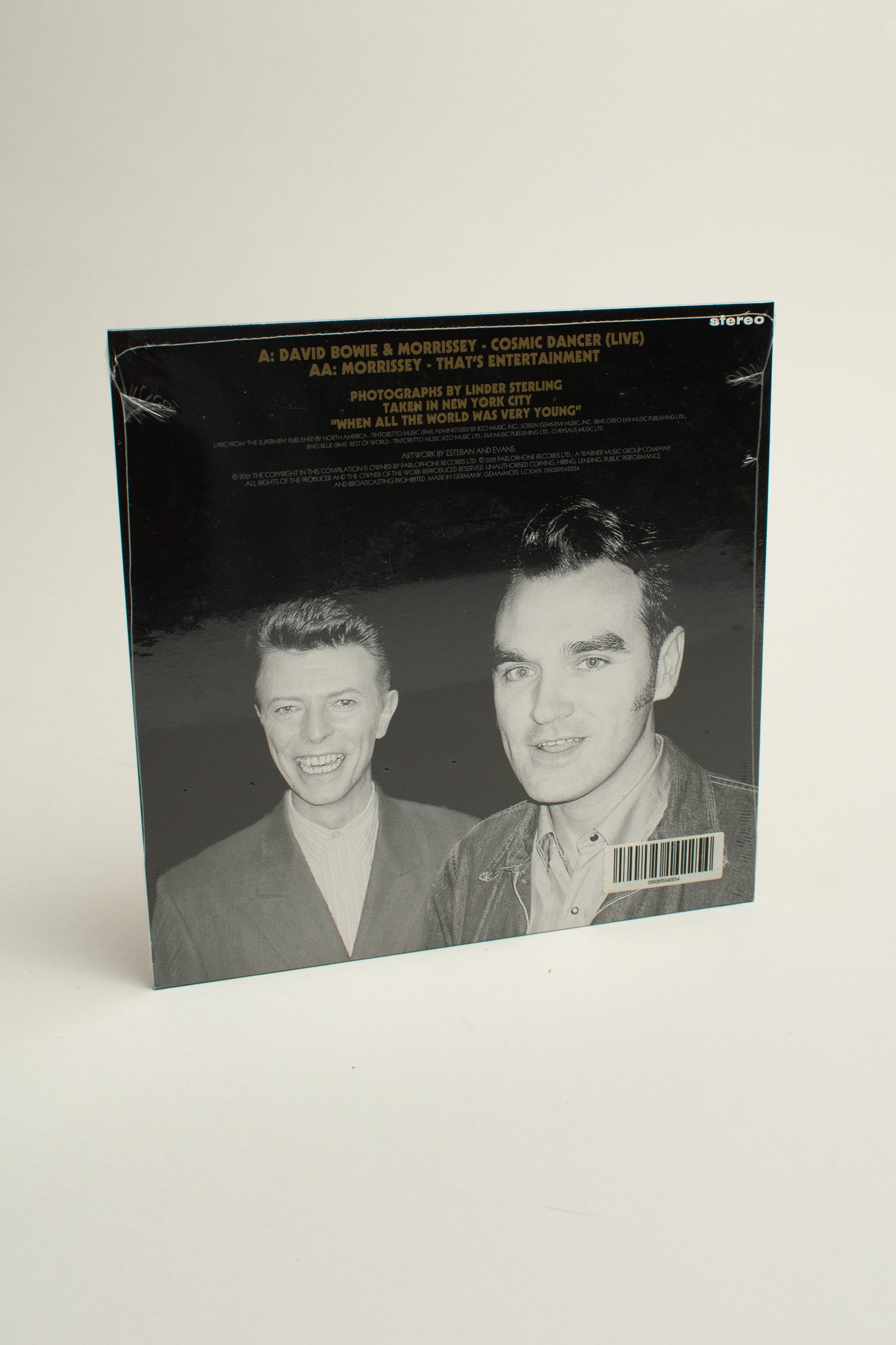 David Bowie & Morrissey – Cosmic Dancer (Live) / That's Entertainment (EU, 7", 2021)