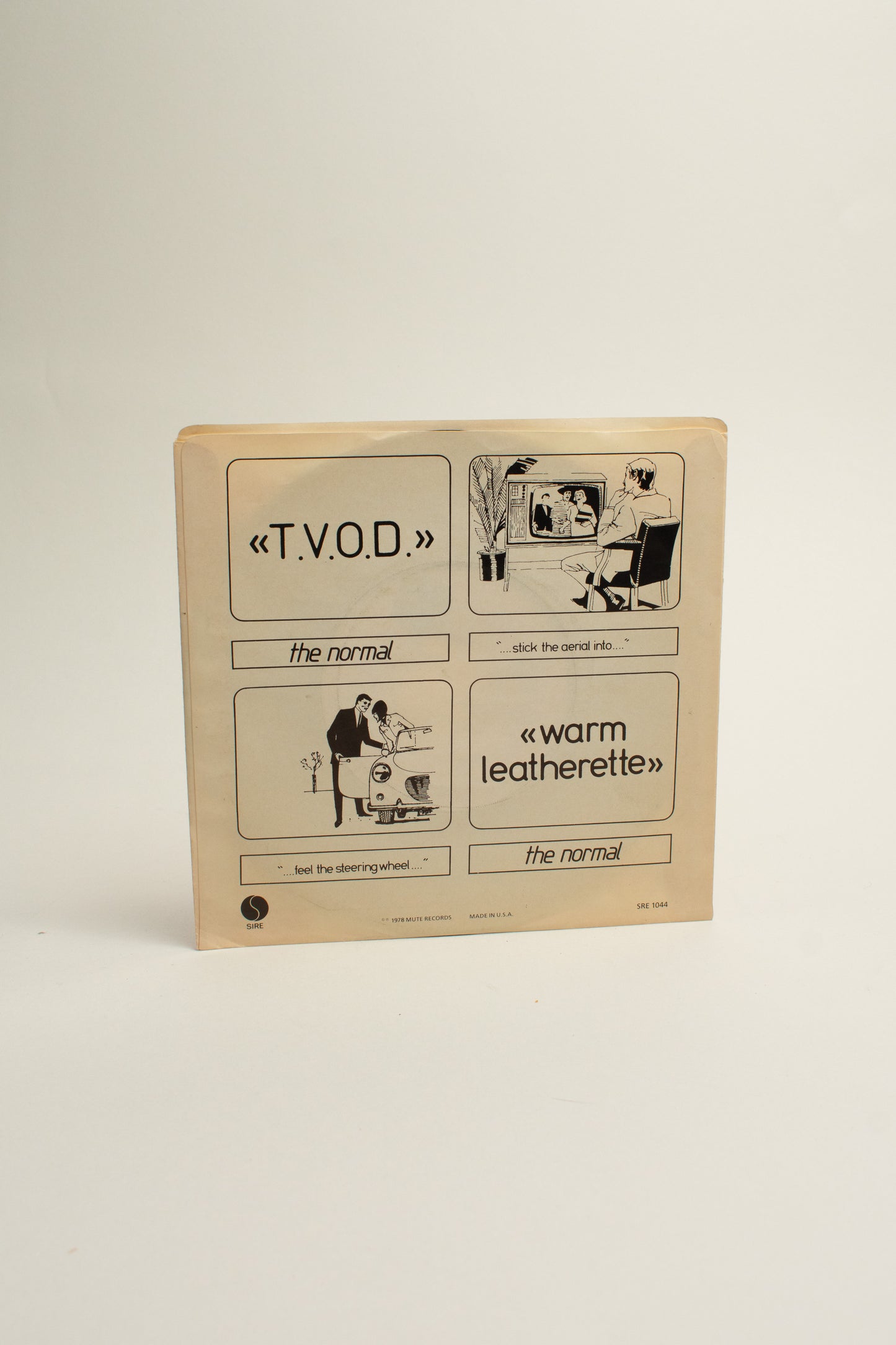 The Normal – T.V.O.D. / Warm Leatherette (US, 7", 1978)