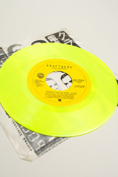 Kraftwerk – Pocket Calculator / Dentaku (US, 7", 1981)